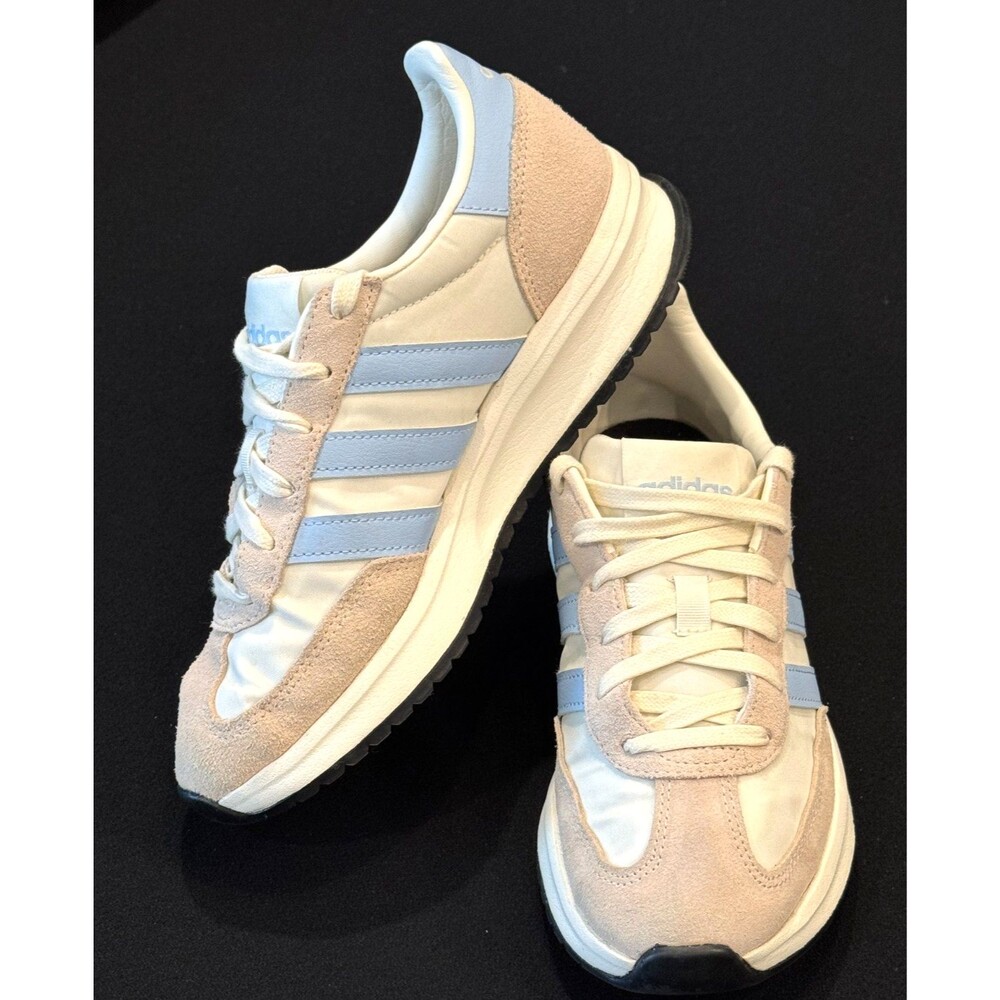 Adidas Womens Run 70s 2.0 IH8602 White Running Shoes Sneakers Size 6 - Picture 3 of 9